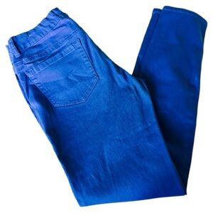 AKA New York Women's Vibrant Blue Skinny Jeans